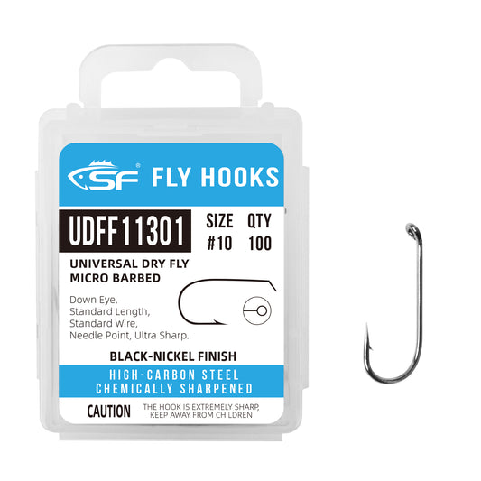 50pcs Fly Fishing Hook High carbon steel 8/12/14/16# Fish Fly Hooks Fishing  Trout Salmon Dry Flies Fish Hook Tackle Accessories