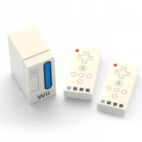 wii console and controllers