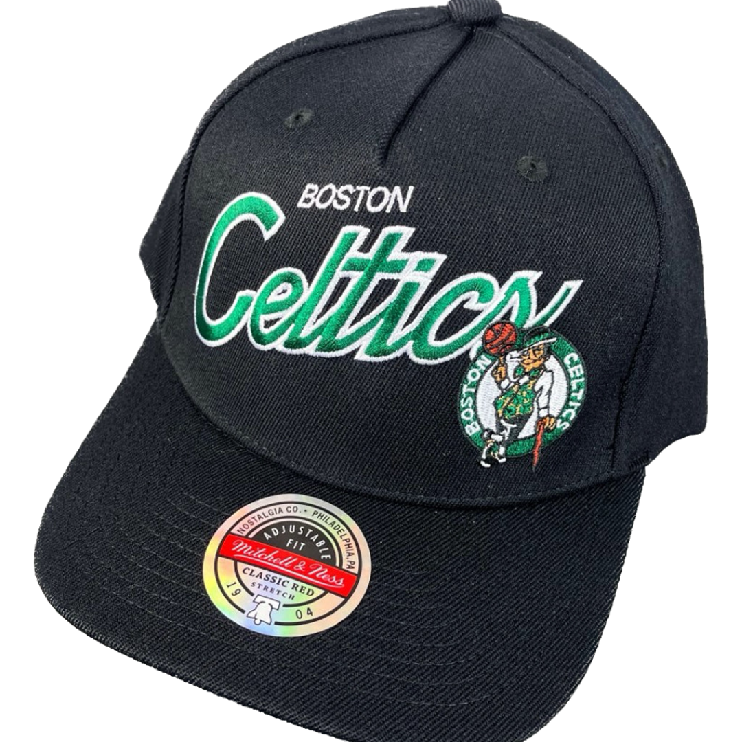 Mitchell & Ness - NBA Green unconstructed Cap - Boston Celtics Cool Head Hwc Multi Dad Cap @ Hatstore