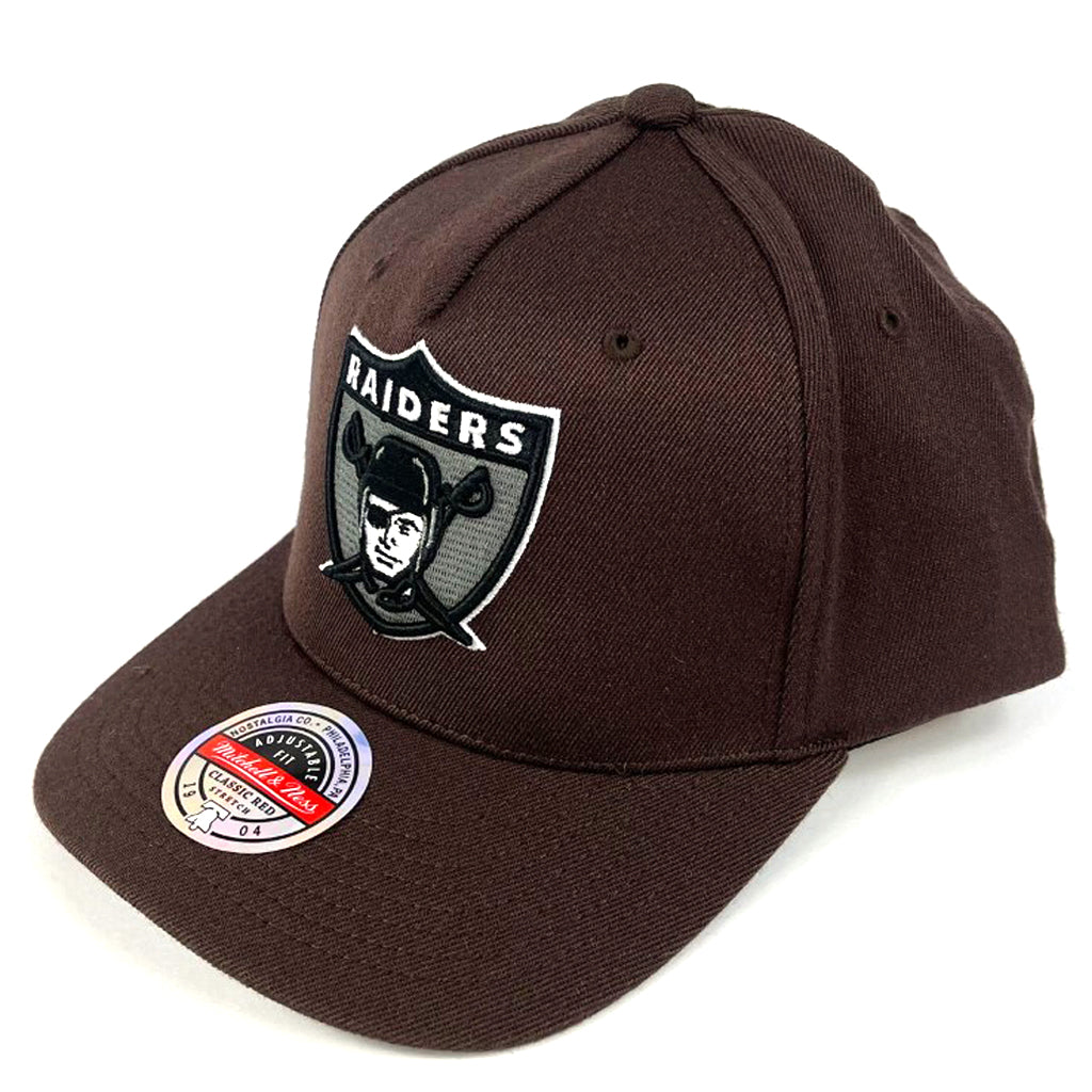 raiders beanie mitchell and ness