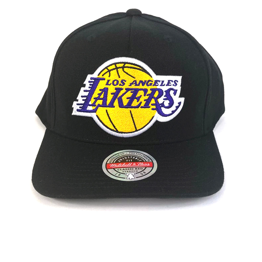 Mitchell & Ness Los Angeles Lakers NBA 50th Anniversary Edition Red Line  Flex Snapback Cap