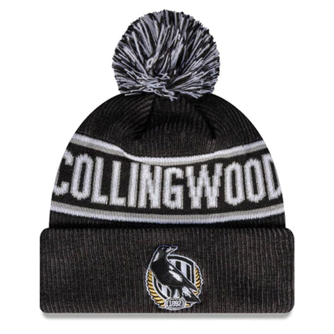 collingwood beanie new era