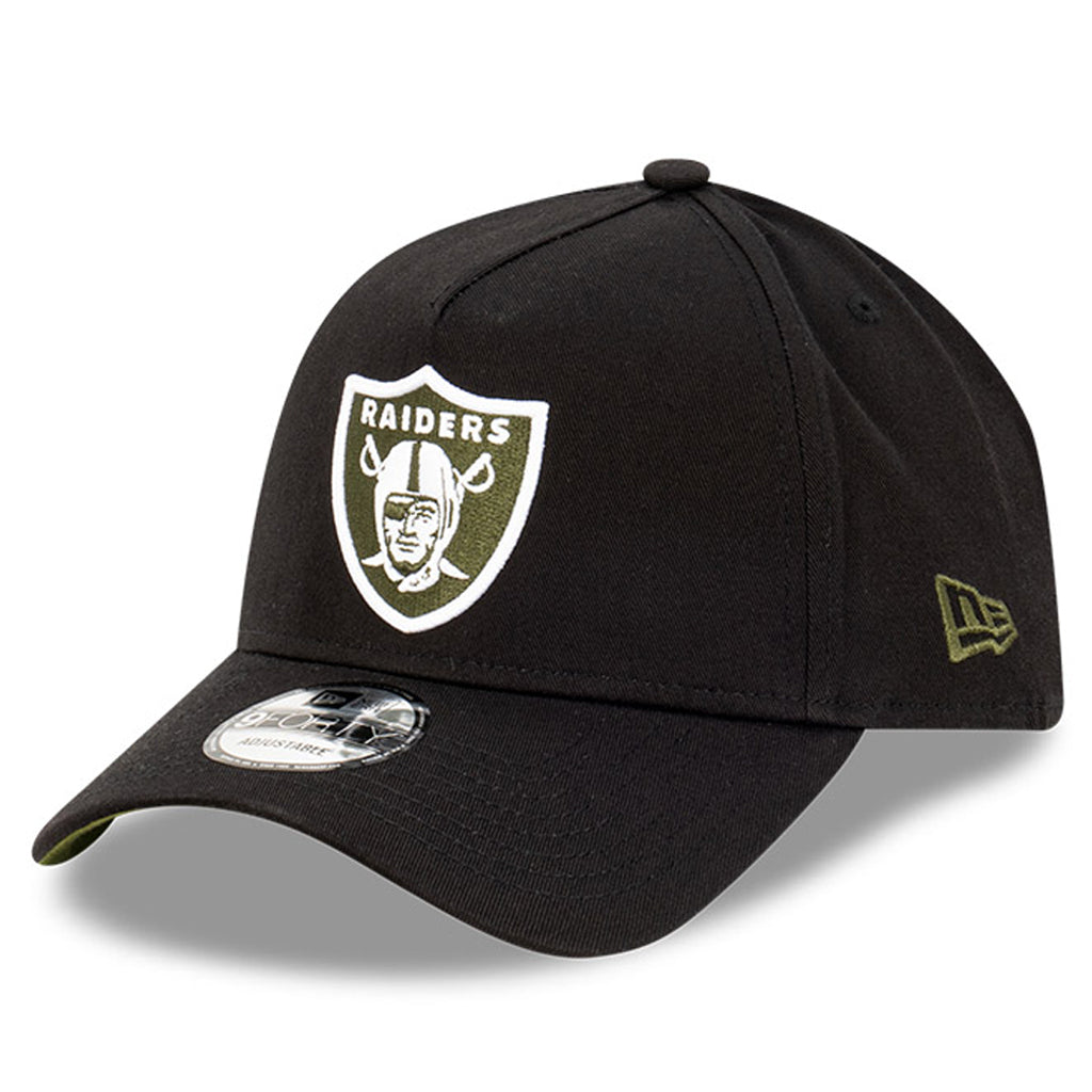 raiders snapback green under