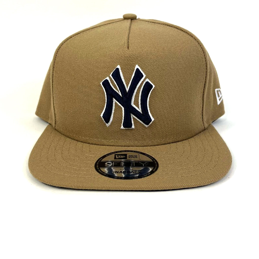 Bestrating Getand Numeriek New York Yankees Youth Hat - Khaki Core Snapback - New Era Australia
