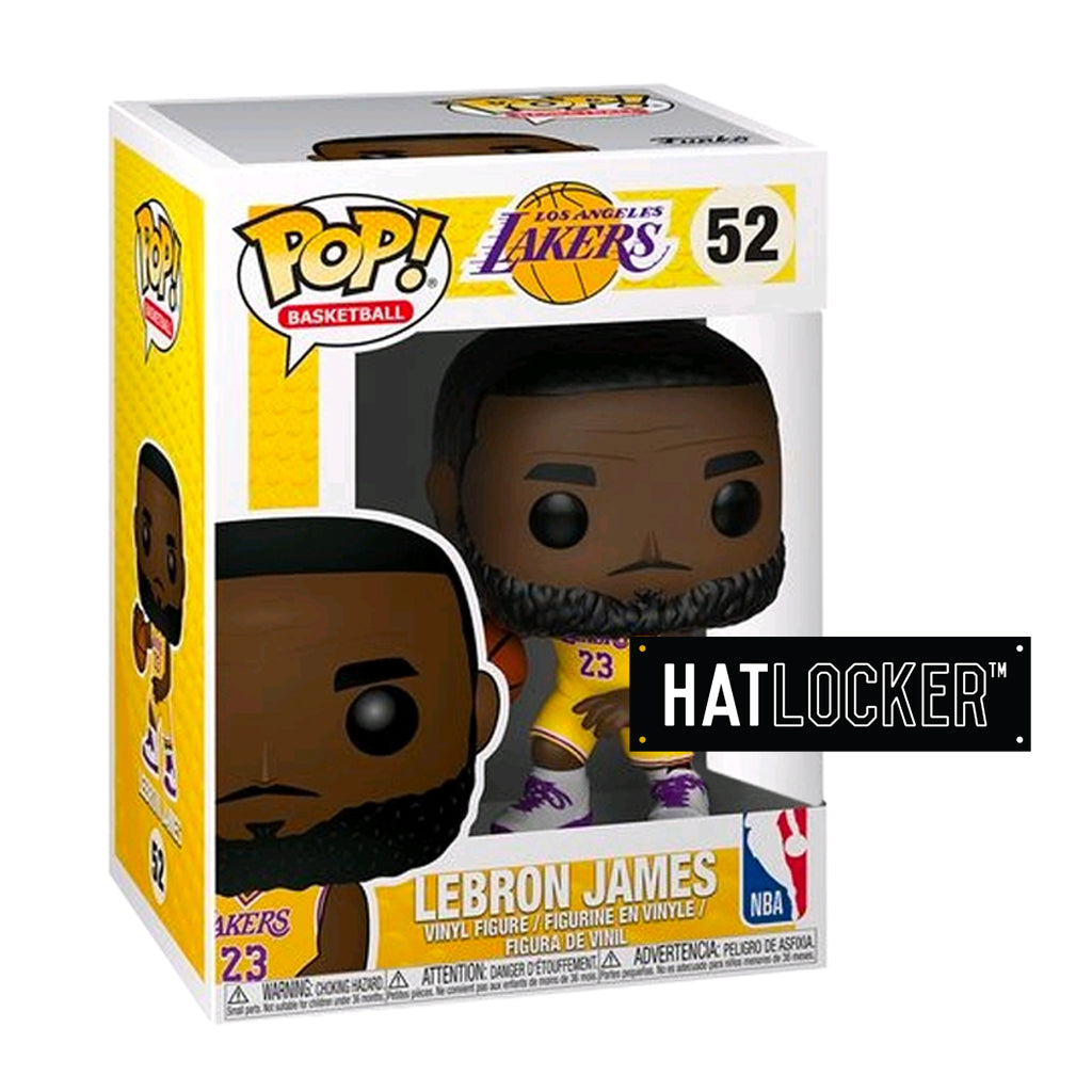 lebron james funko pop yellow