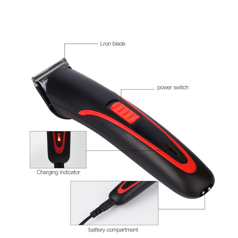 Portable Rechargeable Hair Clipper Electric Cordless Mini Hair