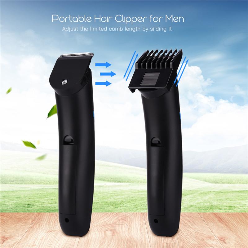 Portable Rechargeable Hair Clipper Electric Cordless Mini Hair