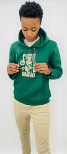 Profit "Cash Only" Green Hoodie