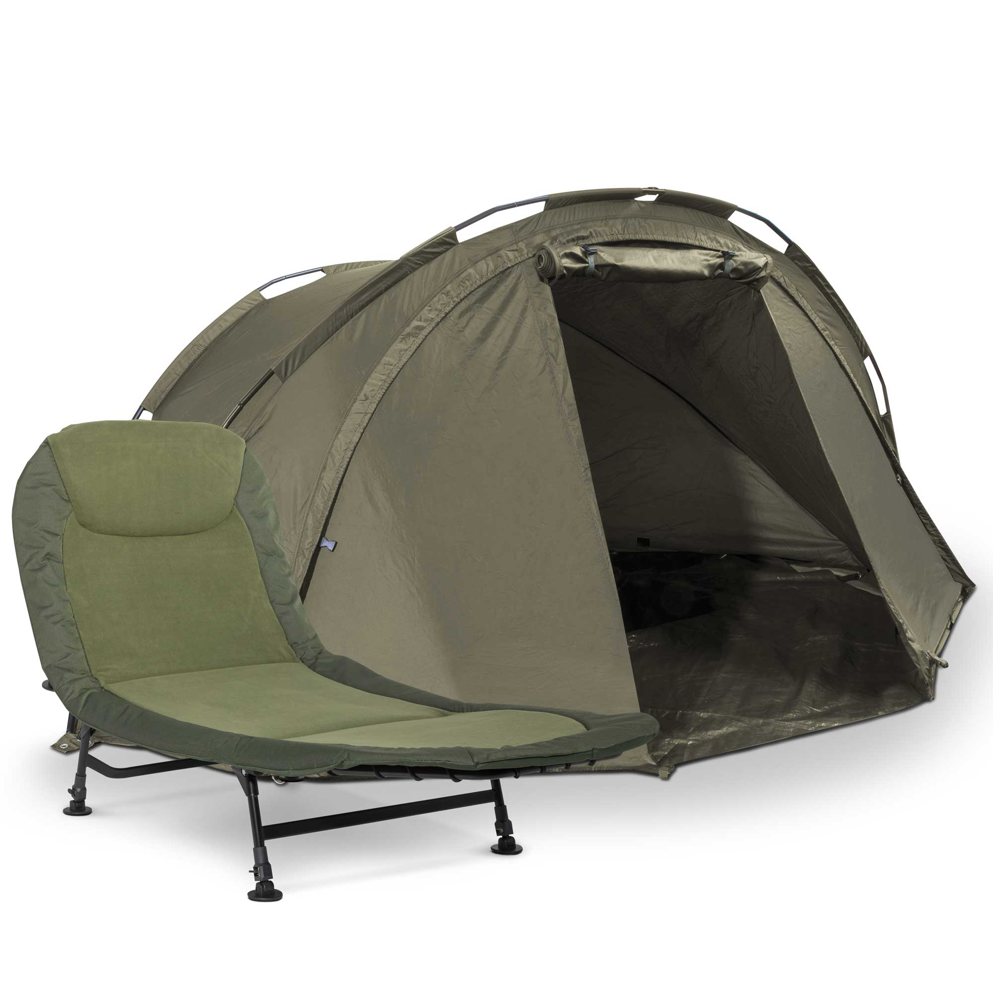 Fishing Bivvy Tent One-Person Waterproof, UV Protection Quick