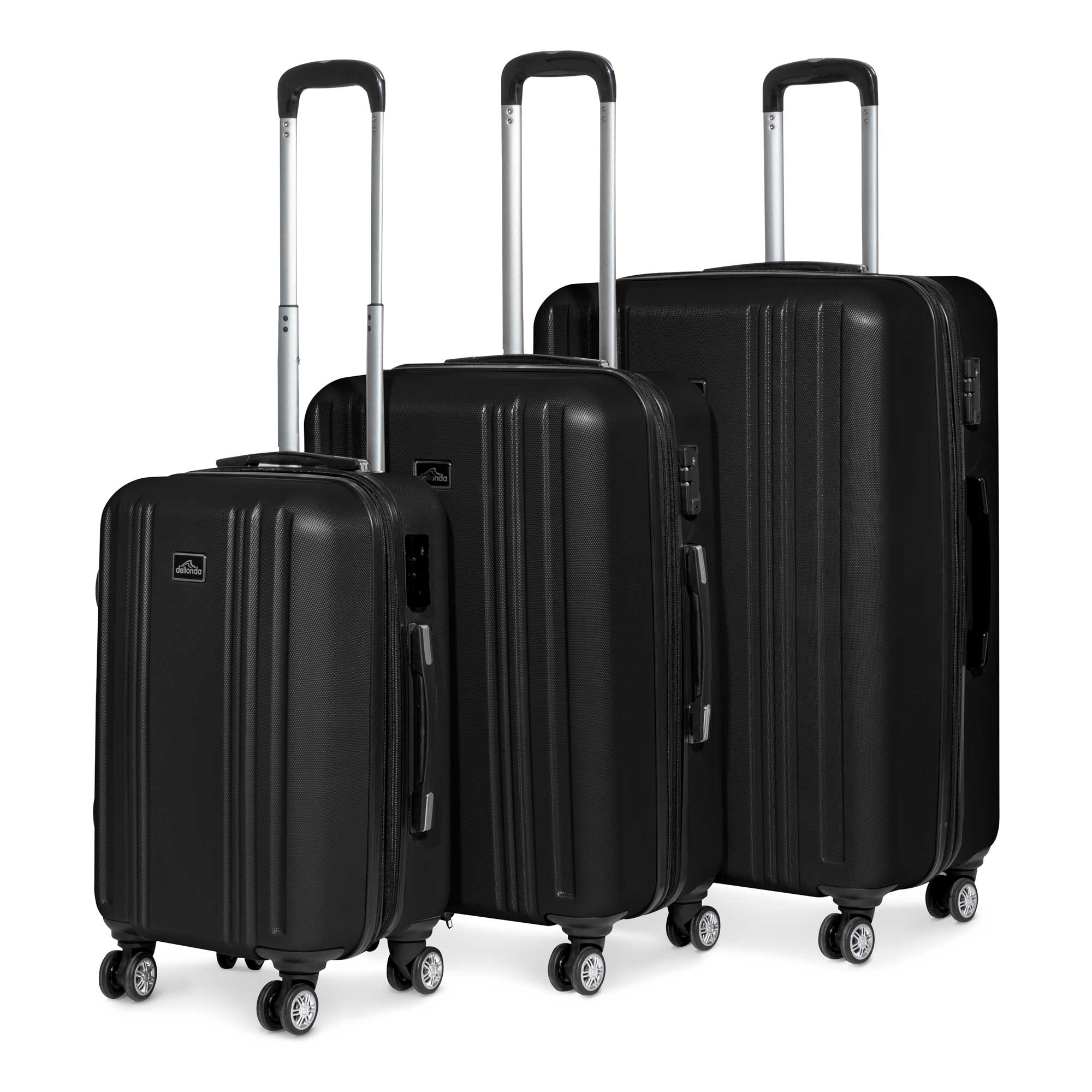 Lightweight Softside Expandable Travel Luggage Sets 3 Piece