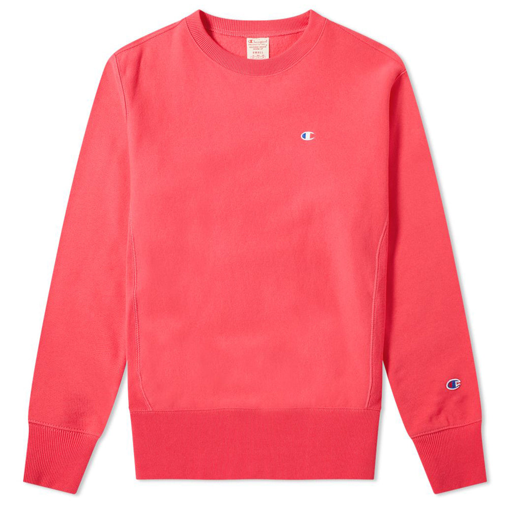 coral crewneck sweatshirt