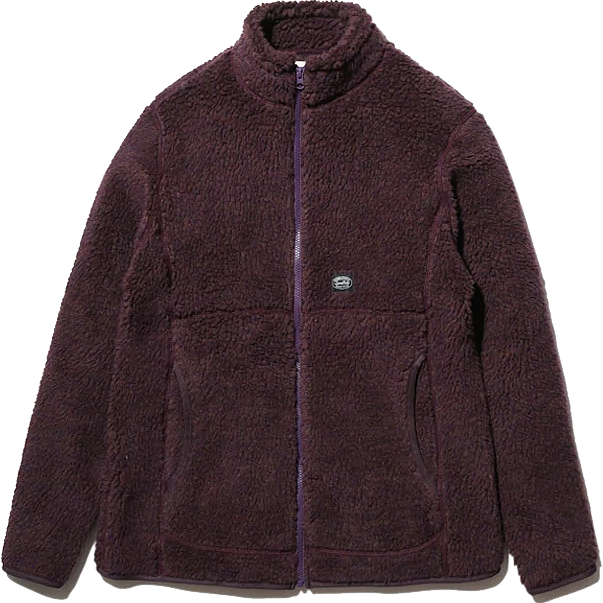 Wool Fleece Jacket - Purple – Park & Province