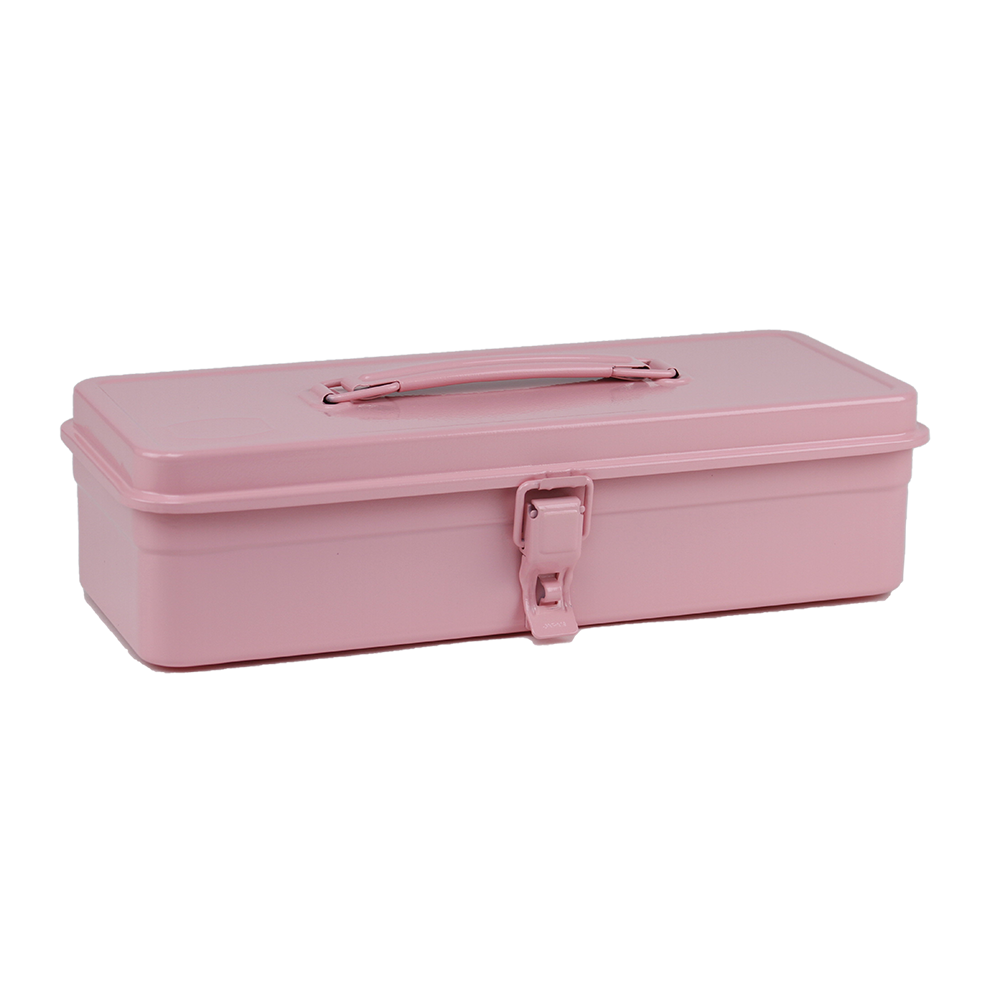 Toyo Steel Tool Box With Top Handle - T-320 - Pink