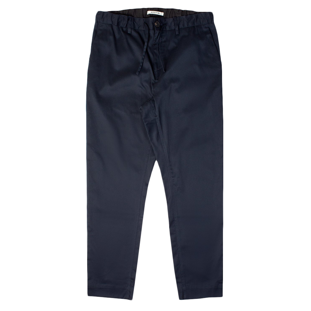 STRETCH TWILL TAPERED PANTS-