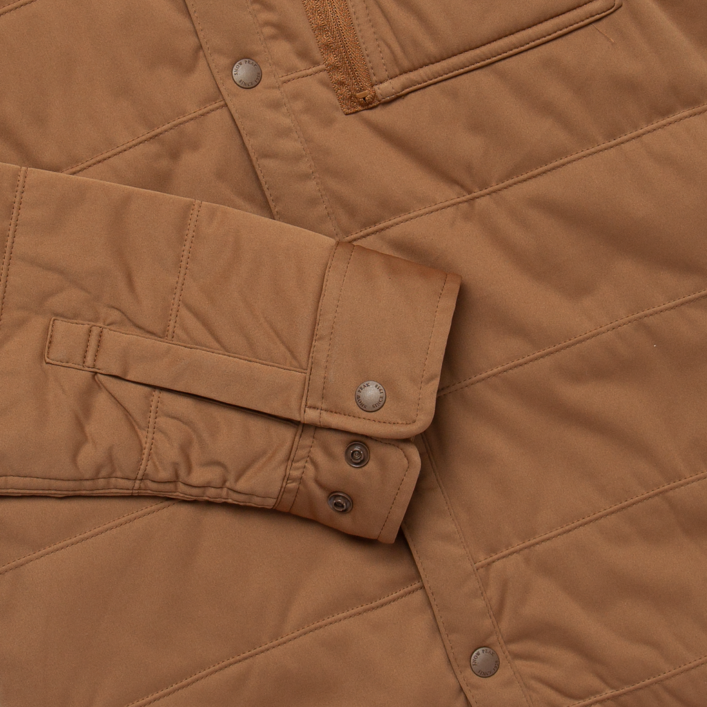 Flexible Insulated Shirt - Tan Polartec Alpha