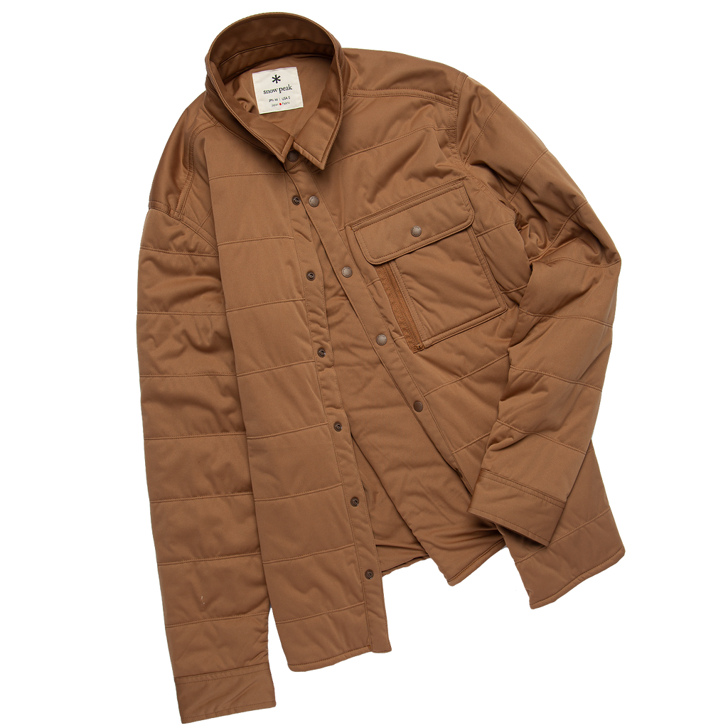 Flexible Insulated Shirt - Tan Polartec Alpha