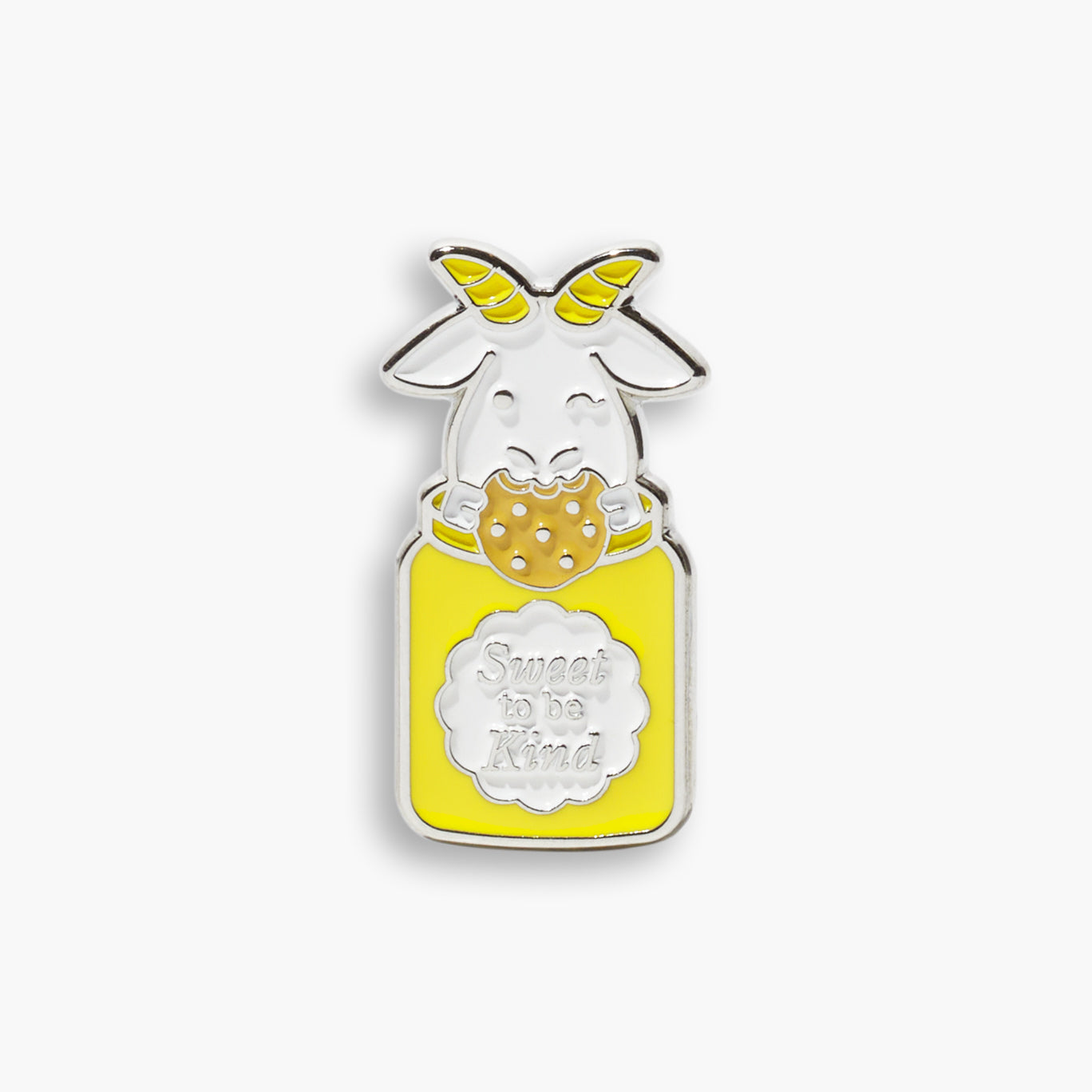 Image of Sweet to be Kind Goatie Enamel Pin