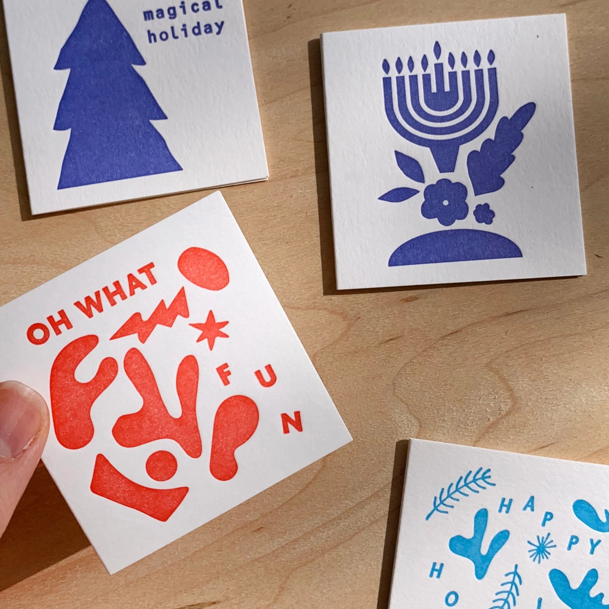 Happy Hanukkah Mini Card