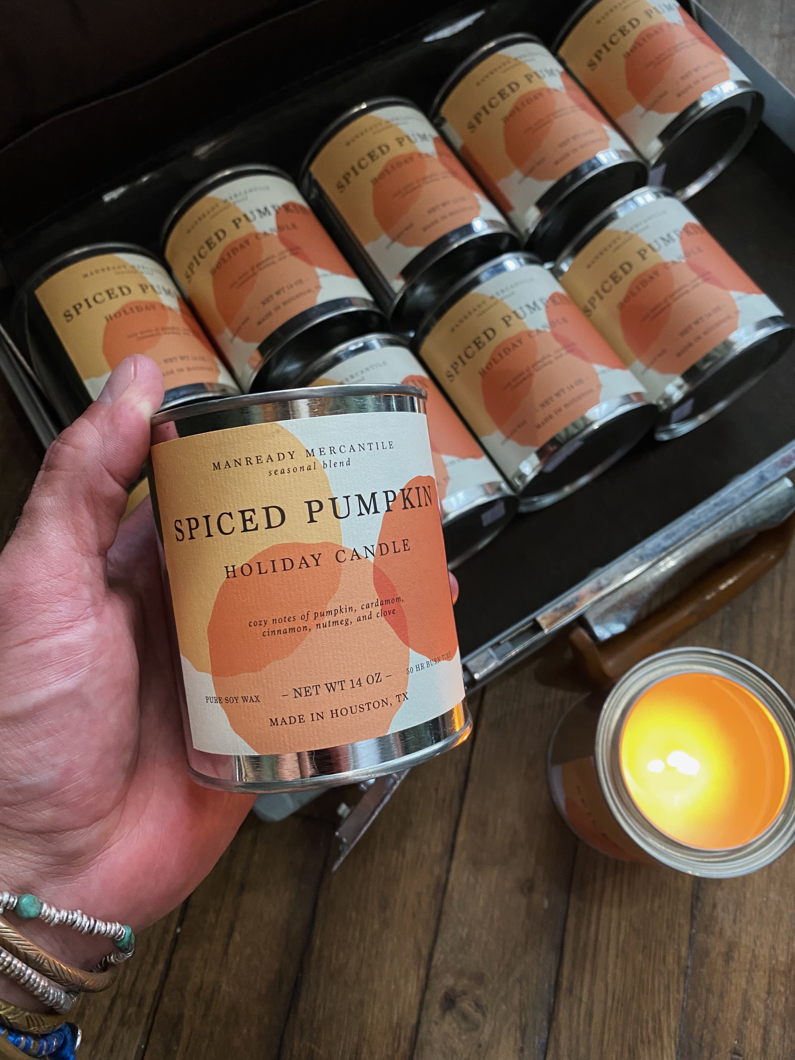 LIMITED EDITION HOLIDAY CANDLE | Spiced Pumpkin | Manready Mercantile