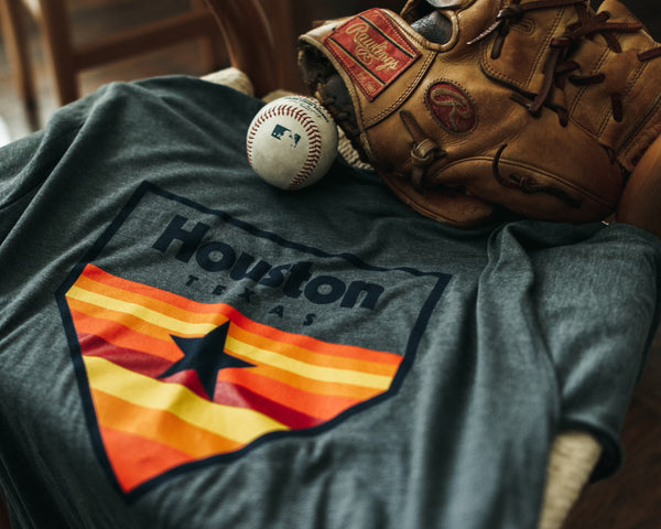 Houston Astros Charge the Mould Hometown Graphic Long Sleeve T-Shirt - Mens
