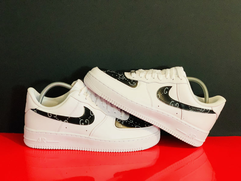 gucci air force 1 black