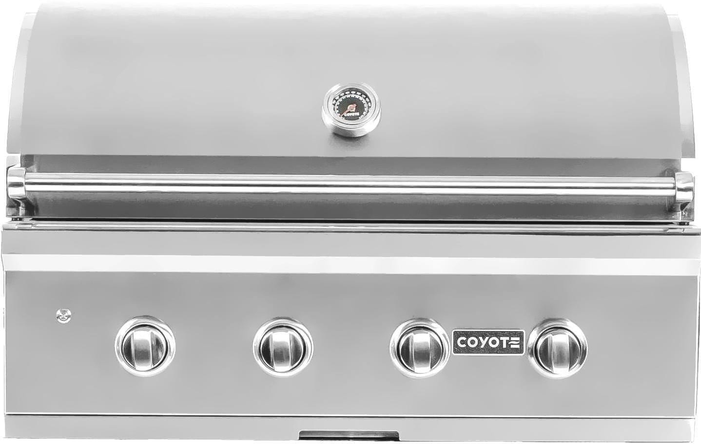 Coyote Stainless Steel Electric Grill on Pedestal (C1EL120SM-C1ELCT21)