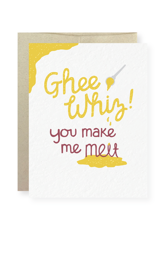 Ghee Whiz Greeting Card - Masala My Life