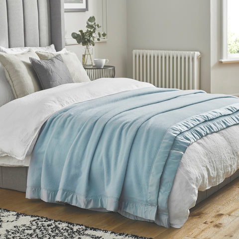 John Atkinson Luxury Merino Wool Bed Blanket