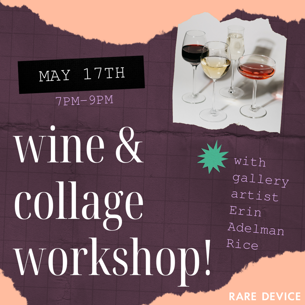 Wine & Collage Workshop Part 2
