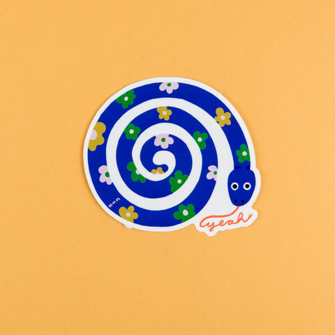 Carolyn Suzuki Snake Sticker