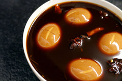 taiwanese tea egg in brine