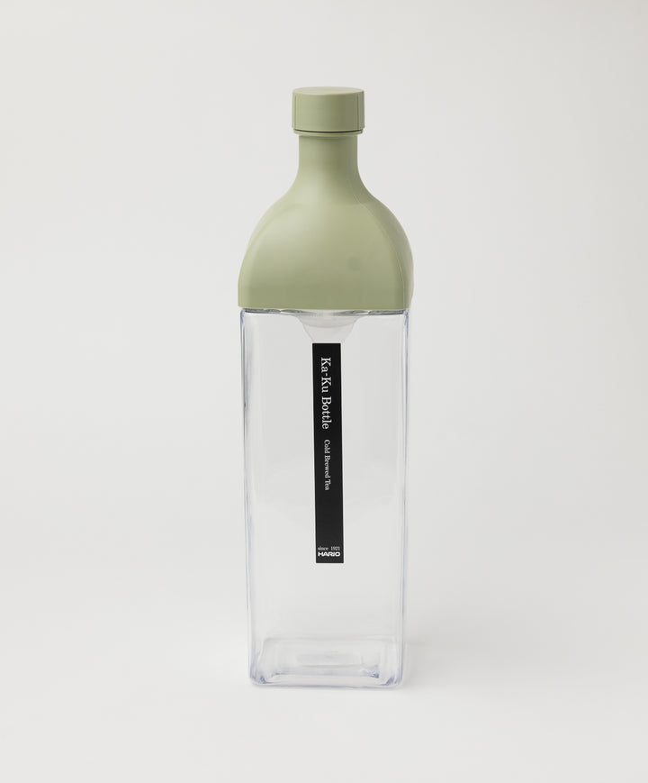 Hario Ka-Ku Cold Brew Tea Bottle, 1200ml, Smoky Green — Luxio