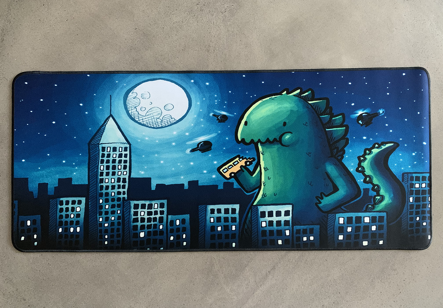 Release the Quackin' Kraken Duck Funny Low Profile Thin Mouse Pad Mousepad