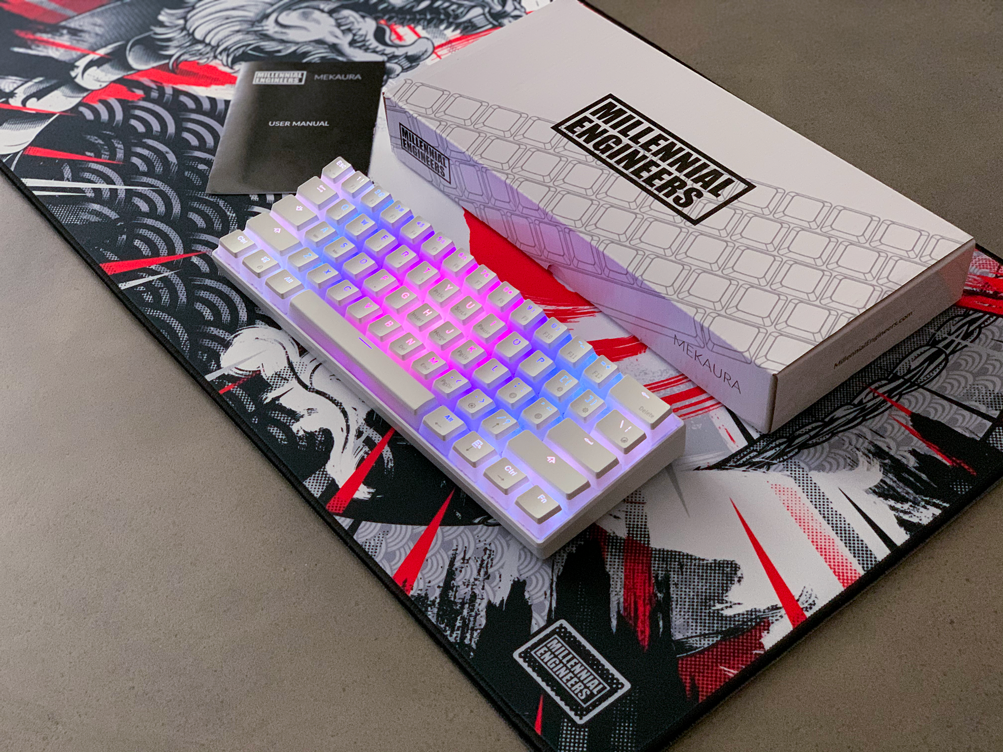 MEKAURA RGB Mechanical Keyboard