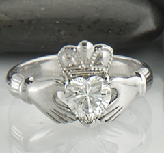  Custom Designed Claddagh Ring