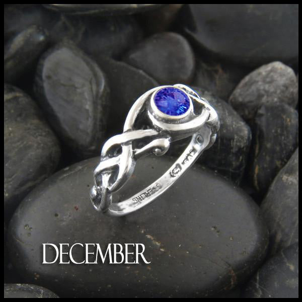 December birthstone ring