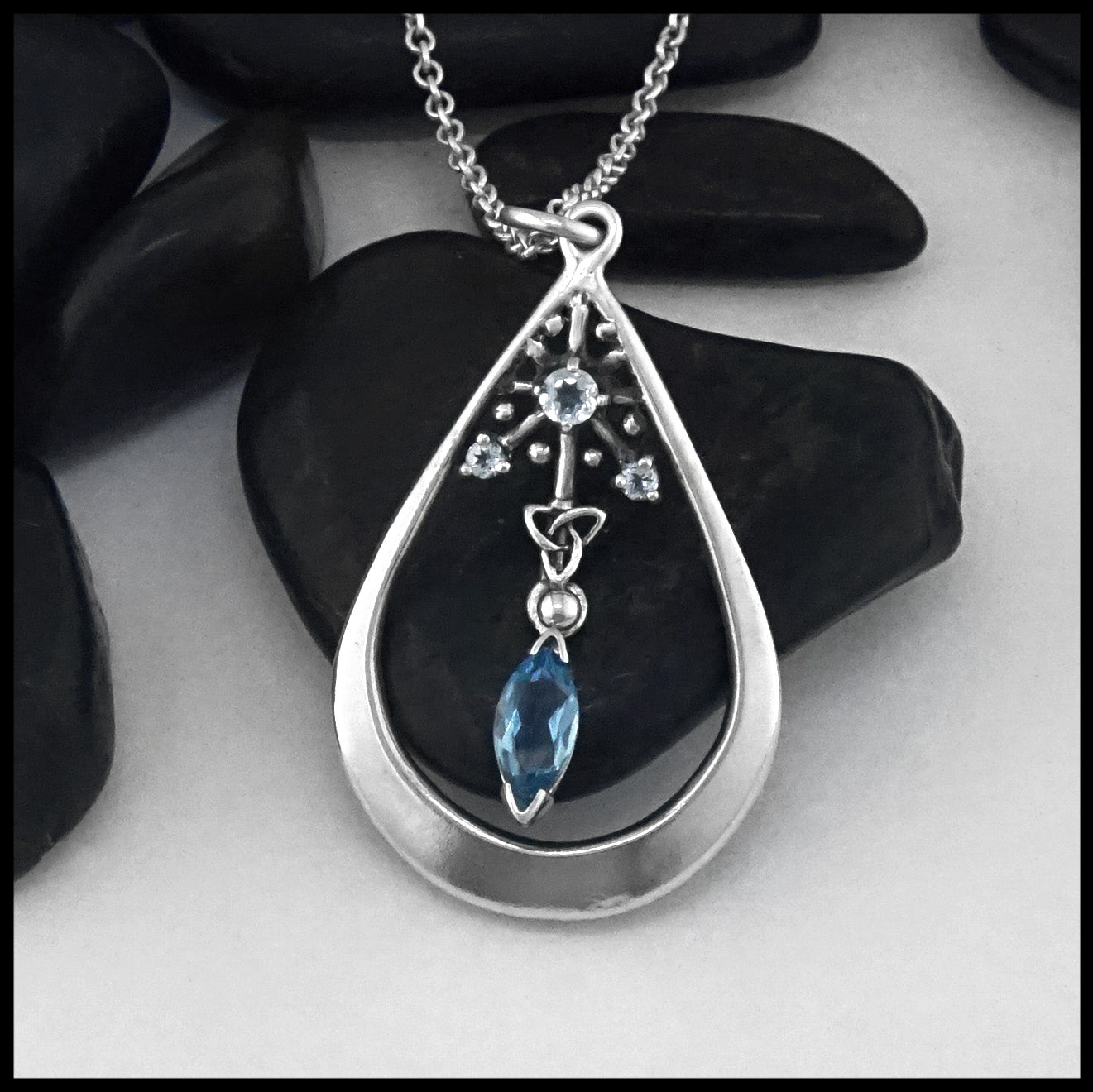 Small Snowfall Pendant | Walker Metalsmiths