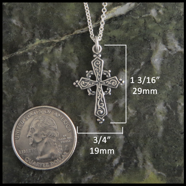 Early Christian Celtic Cross Pendant | Walker Metalsmiths