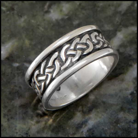 Celtic Rings in Sterling Silver | Walker Metalsmiths Celtic Jewelry