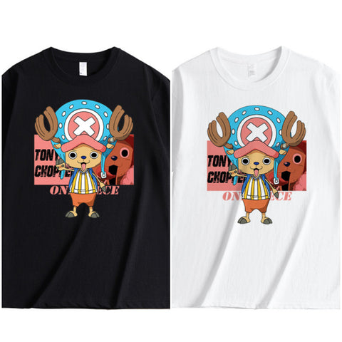 chopper tshirt-black&white