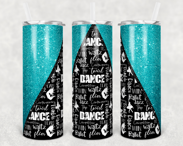  SunflowerVibe Dancing Tumbler, Personalized Ballet