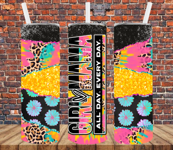 Back to School Girly Tumbler Wrap Graphic by mainandmouse