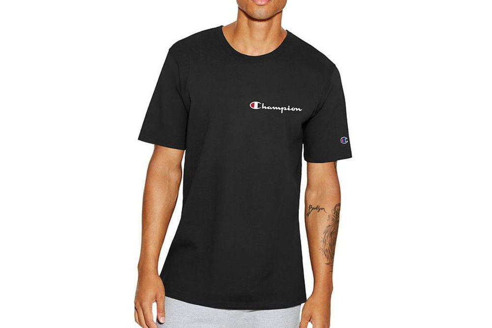 black champion shirt mens