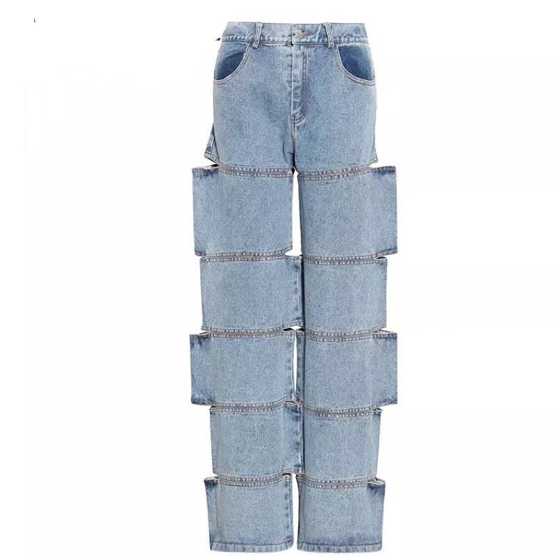 Separated Denim Pants – Everything Girls Like