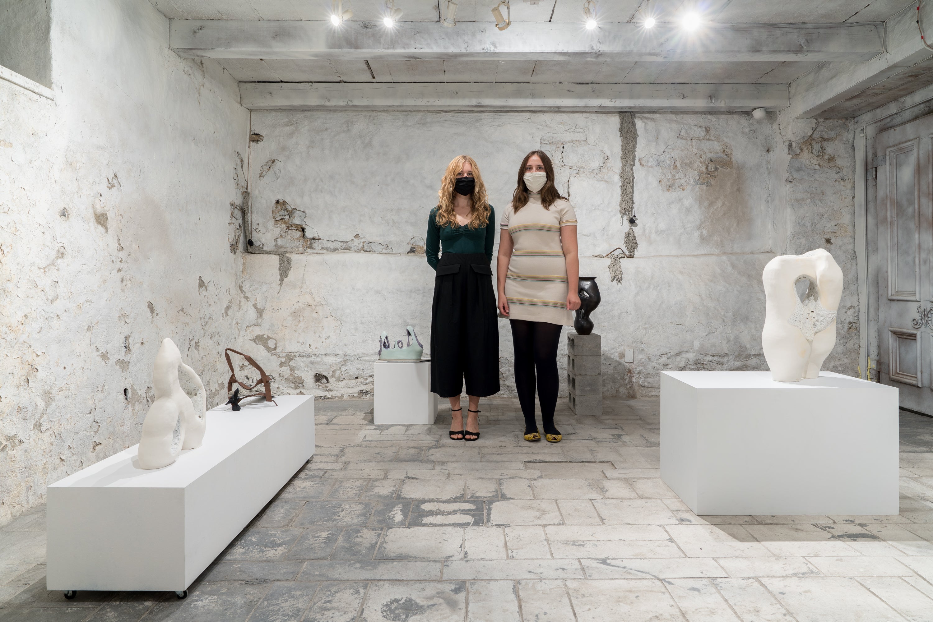 Teresa Dorey et Sophia Borowska à la galerie atelier b