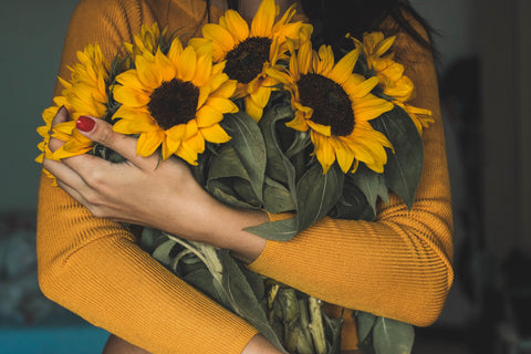 sunflower bouquet for valentine's day