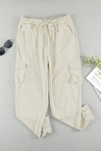 Load image into Gallery viewer, Comfy Cargo Joggers- Two Colors {Curvy}