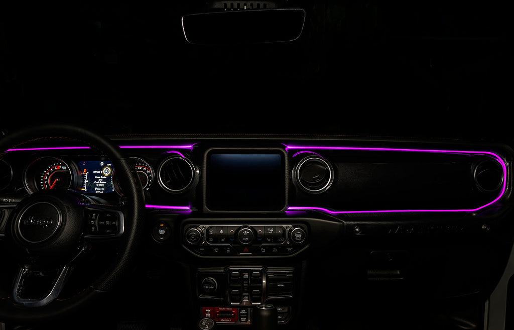 Jeep Wrangler JL/Gladiator JT ColorSHIFT® Fiber Optic LED Interior Kit |  ORACLE Lighting – Oracle Lighting Wholesale