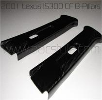 Lexus Is300 Carbon Fiber B Pillars Pair