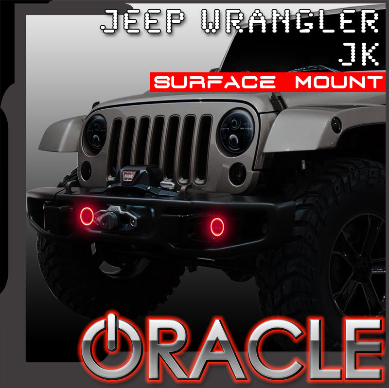 ORACLE Lighting 2007-2018 Jeep Wrangler JK LED Surface Mount Fog Light –  Oracle Lighting Wholesale